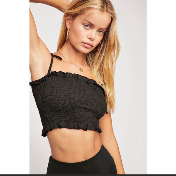 Free People coordinating set in black - Picture 3 of 10